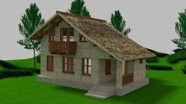dom d-072 jon1999 Modèle 3D .c4d .max .obj .3ds .fbx .stl .blend 