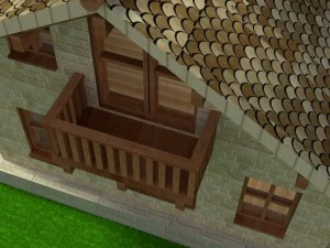 the collection houses 3D Model