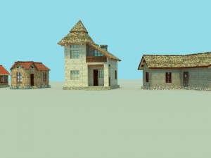 the collection houses Modèle 3D