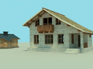 the collection houses 3D Model