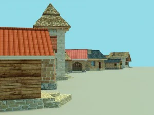 the collection houses 3D Model
