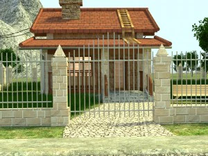 house in the mountains 3D Model