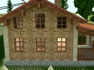 house in the mountains 3D Model