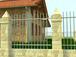 house in the mountains 3D Model