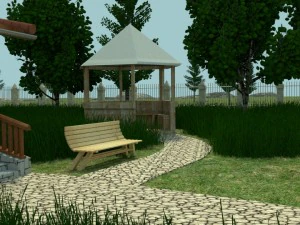 house in the mountains 3D Model