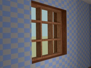 collection of houses with interior decoration3 Modello 3D