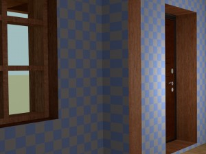 collection of houses with interior decoration3 Modello 3D