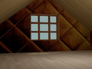 collection of houses with interior decoration3 Modello 3D