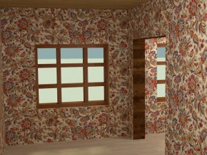 collection of houses with interior decoration3 3D Model