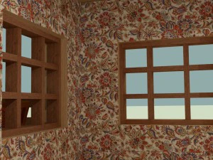 collection of houses with interior decoration3 3D Model