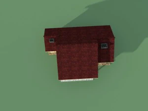 collection of houses with interior decoration3 3D Model