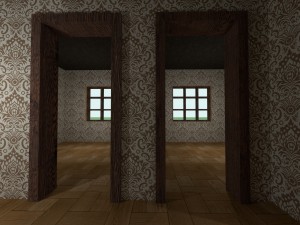 collection of houses with interior decoration3 Modello 3D