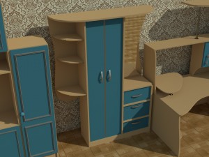 a collection of furniture 8 3D Model