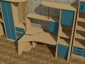 a collection of furniture 8 3D Model