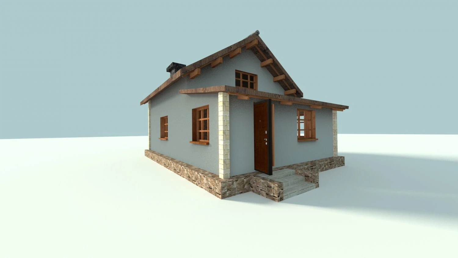 dom d-091 syper 3djon 3D Model .c4d .max .obj .3ds .fbx .stl .blend 