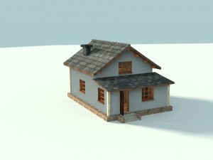 dom d-091 syper 3djon 3D Model