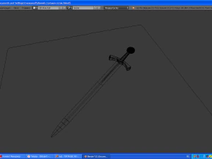 sword medieval 3D Model