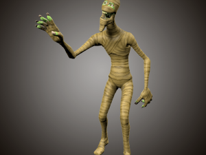 cellar mummy Modello 3D