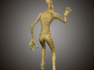 cellar mummy Modello 3D