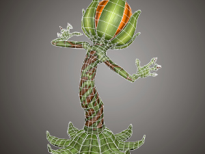 garden pumpkin 3Dモデル