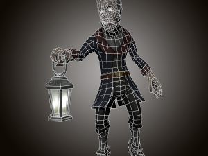 zombie butler 3Dモデル