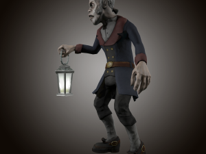 zombie butler 3Dモデル