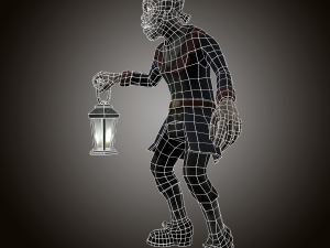 zombie butler 3Dモデル