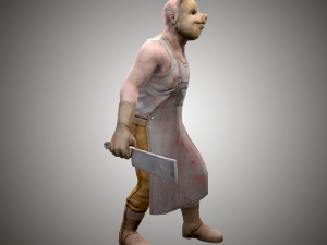 bloody butcher Model 3D