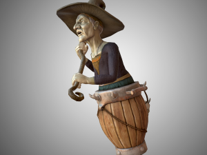 wicked witch 3D 模型