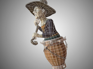 wicked witch 3D 模型