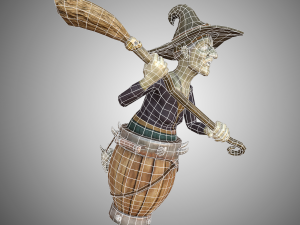 wicked witch 3D 模型