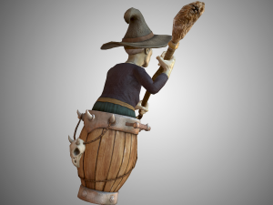 wicked witch 3D 模型