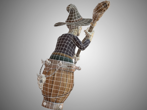wicked witch 3D 模型