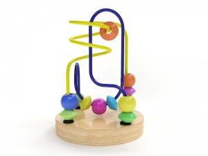 labirinto de arame Modelo 3D