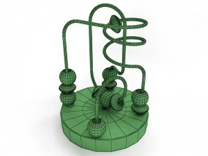 labirinto de arame Modelo 3D