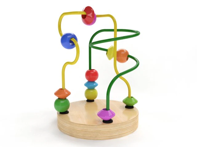 labirinto de arame Modelo 3D .c4d .max .obj .3ds .fbx .stl .blend 