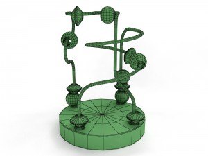 wire maze Model 3D