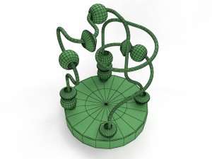 wire maze Model 3D