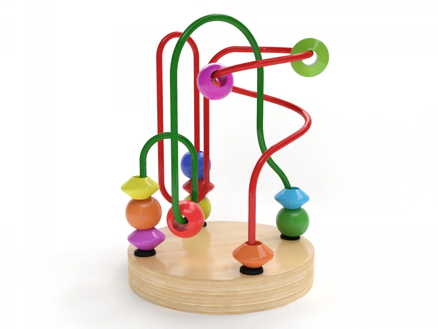 wire maze 3D Model .c4d .max .obj .3ds .fbx .stl .blend 