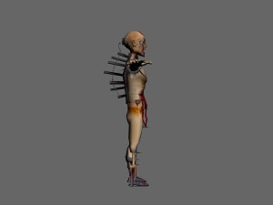 horror zombie Modelo 3D