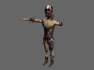 horror zombie 3D मॉडल