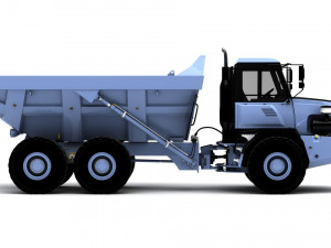 heavy- dump truck 3D-Modell