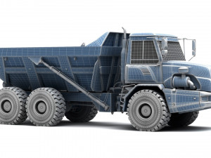 heavy- dump truck 3D-Modell