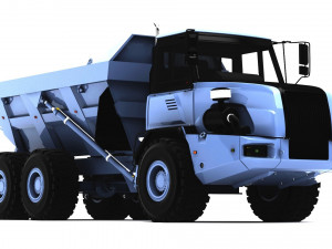 heavy- dump truck 3D-Modell