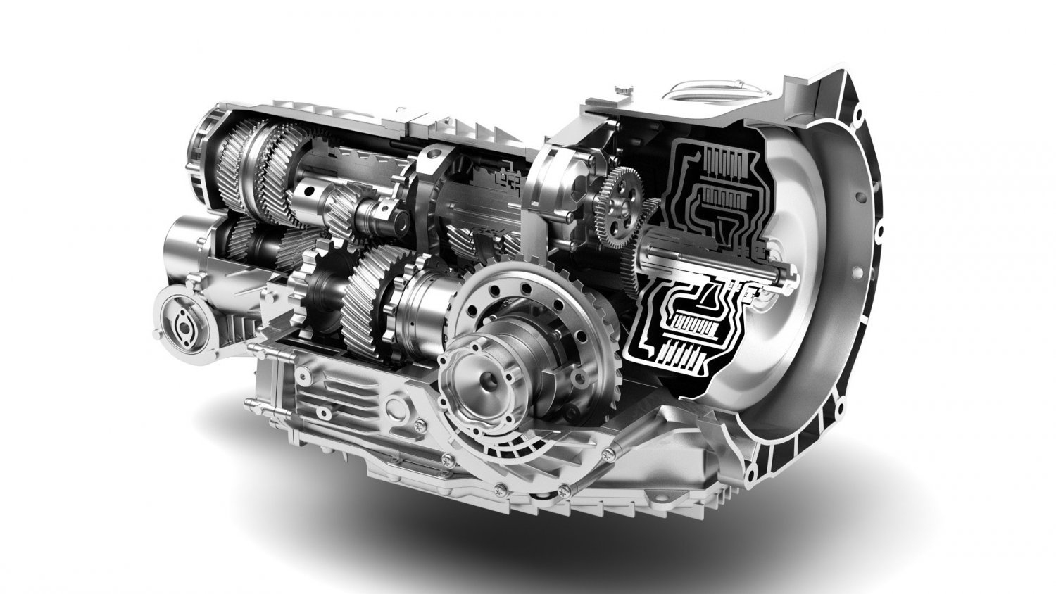 Transmission Cutaway 3D Model in Heavy Equipment 3DExport