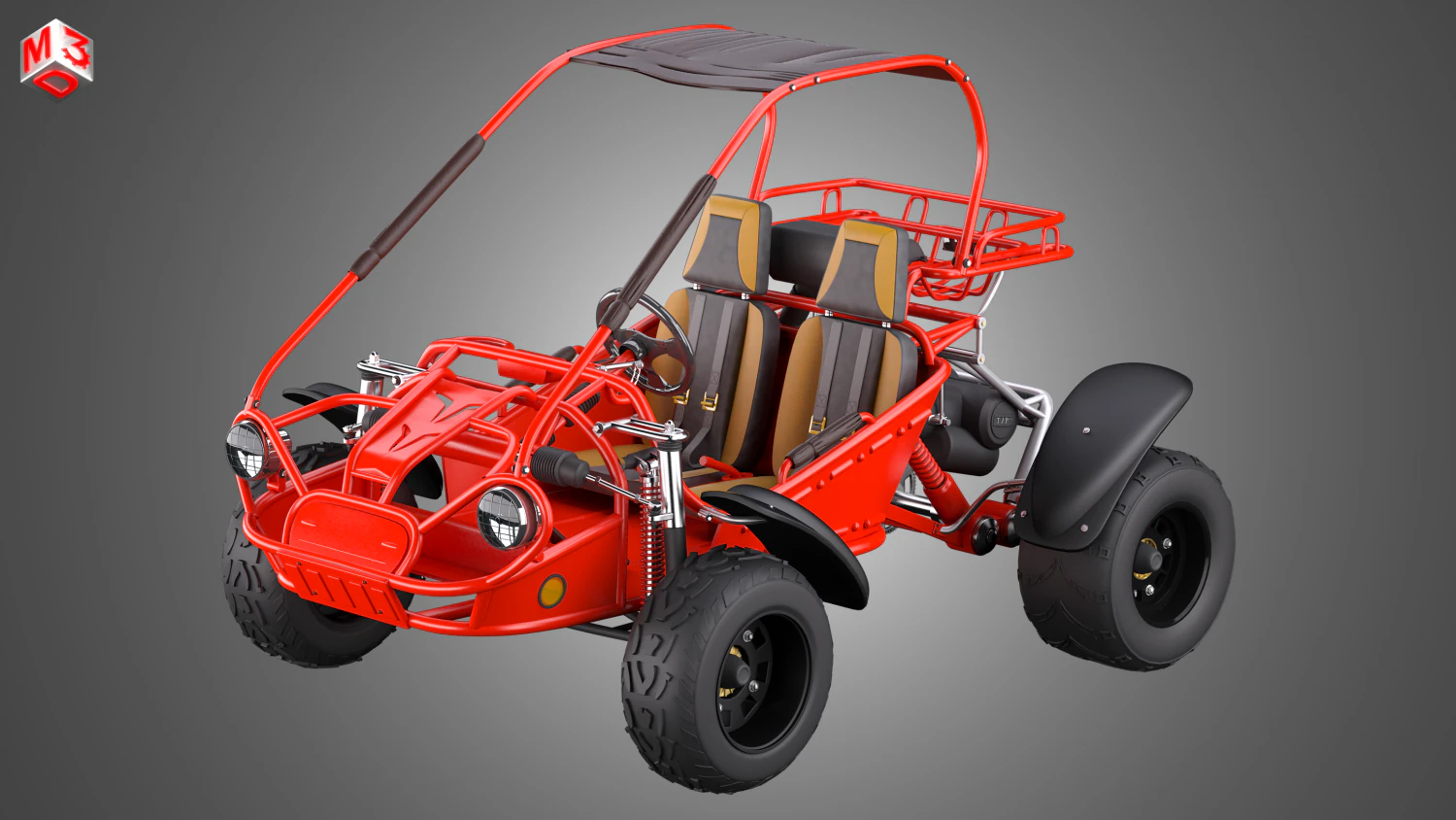 off road buggy - 3D Model .c4d .max .obj .3ds .fbx .stl .blend 