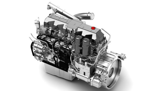 paccar - mx - engine - 3D Model .c4d .max .obj .3ds .fbx .stl .blend 