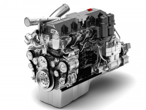 paccar - mx - engine - 3D Model