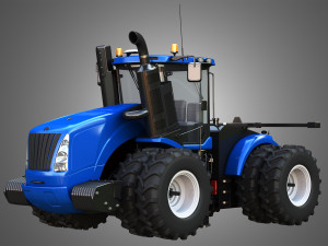 NH - T9 Articulated Tractor 3D Модель