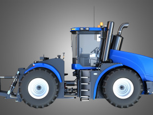 NH - T9 Articulated Tractor 3D Model